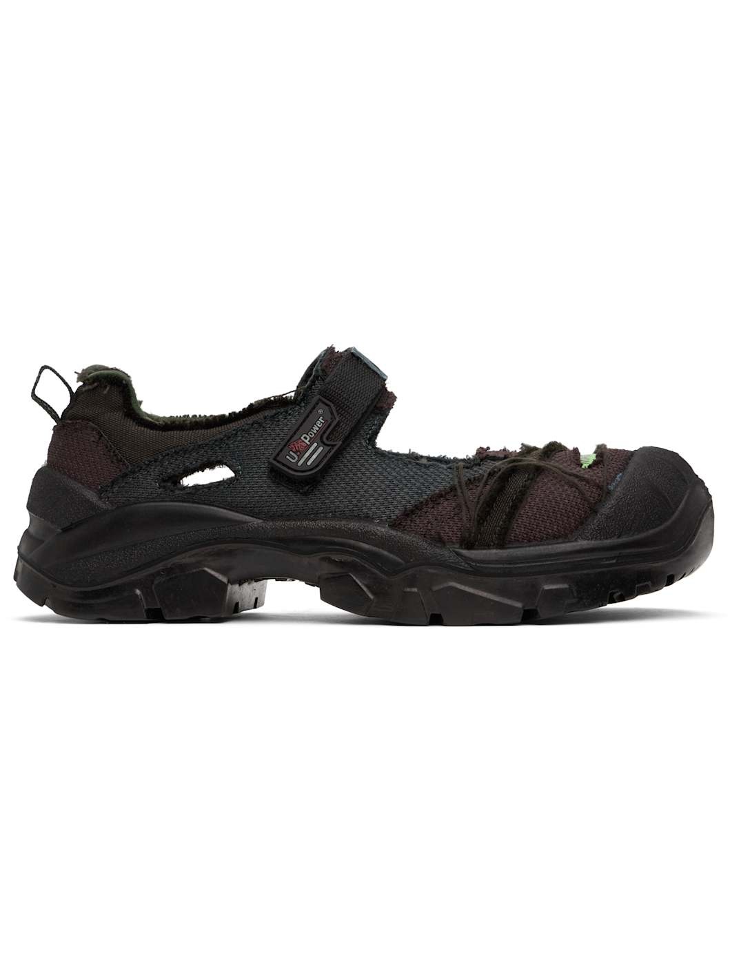 Burguny & Black U-Power Scandy Sneakers - 1