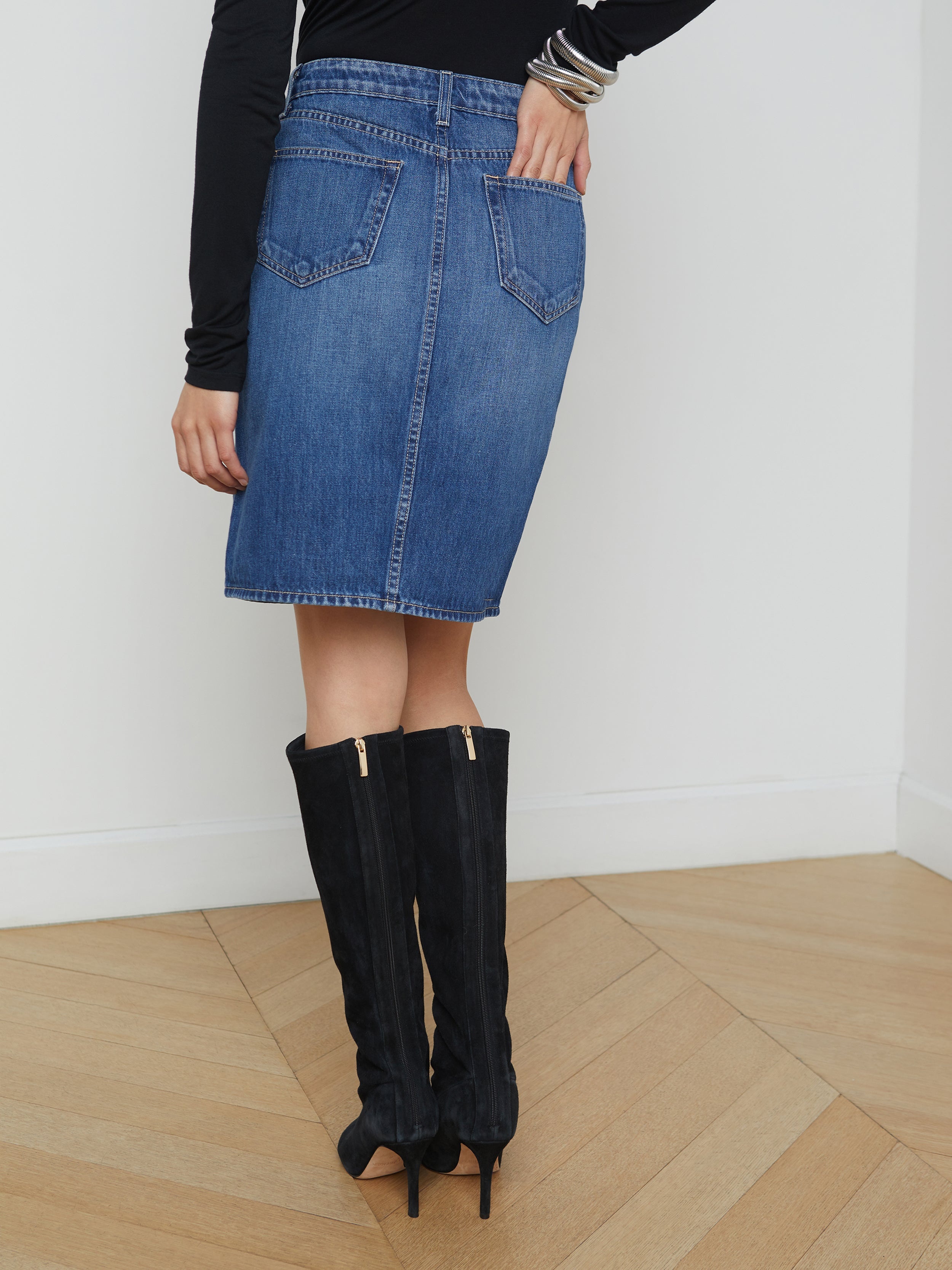 Tylee Denim Skirt - 5