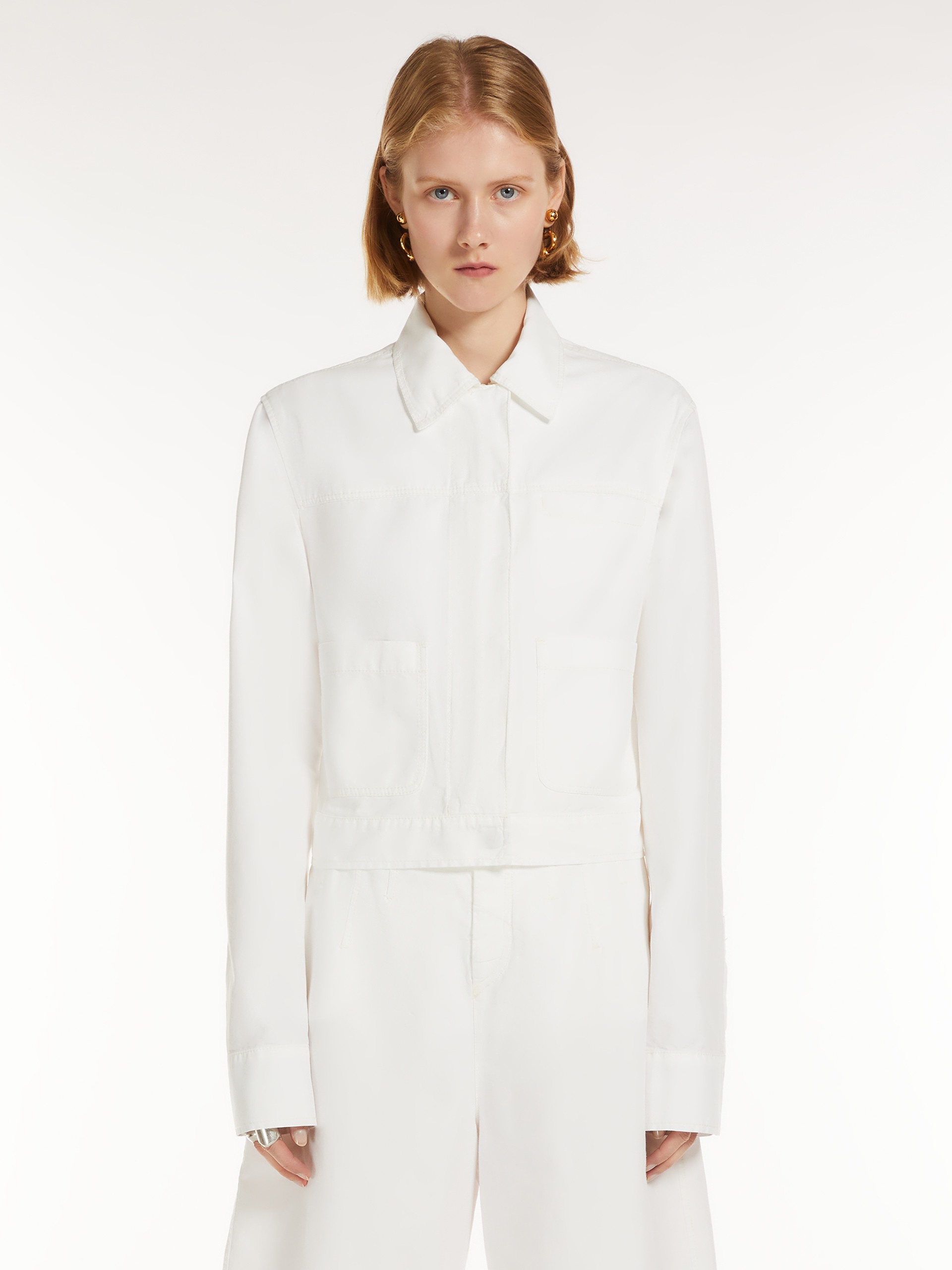 LIGURIA Boxy cotton jacket - 3