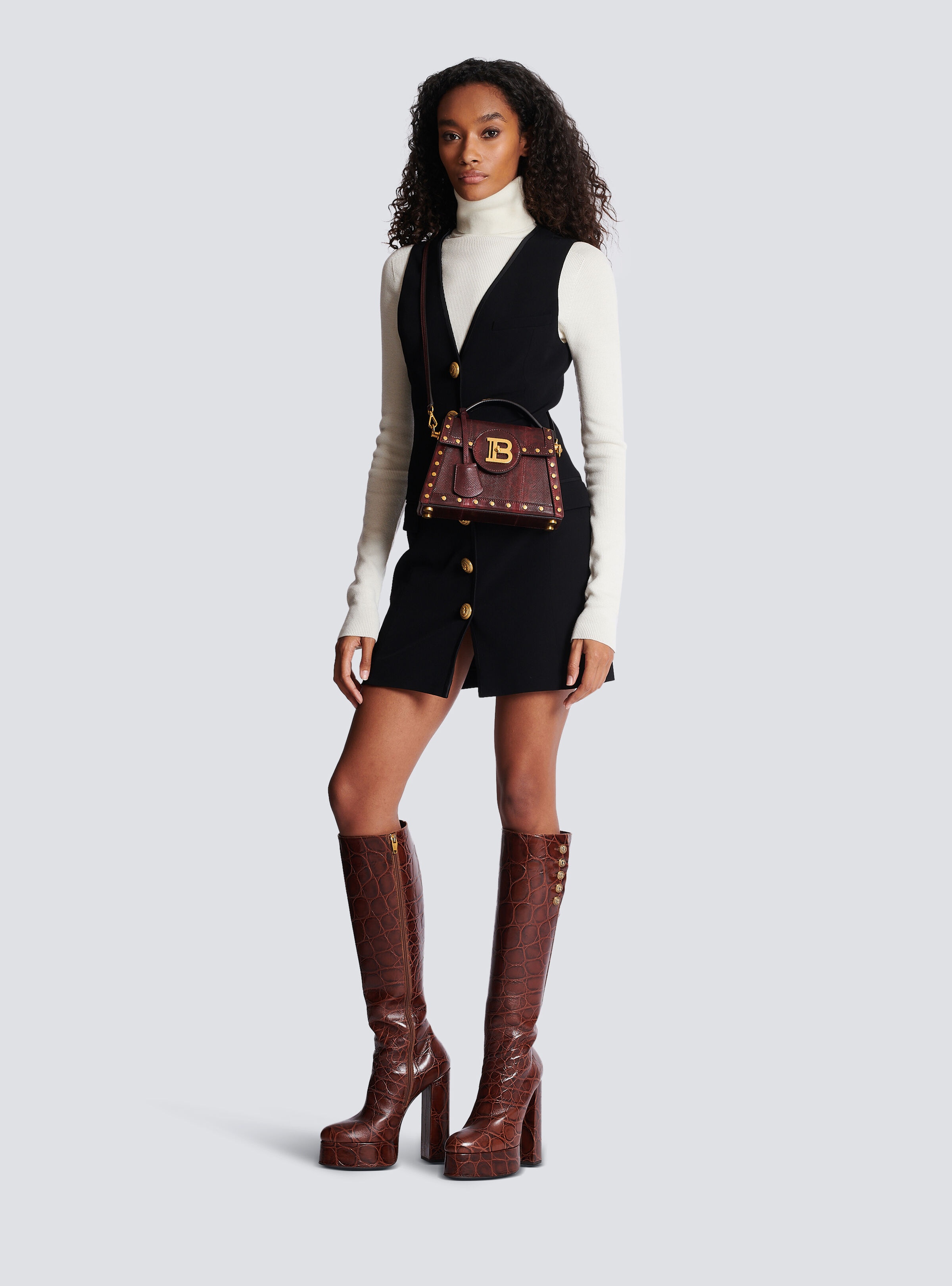 B-Buzz Dynasty Karung leather bag - 9