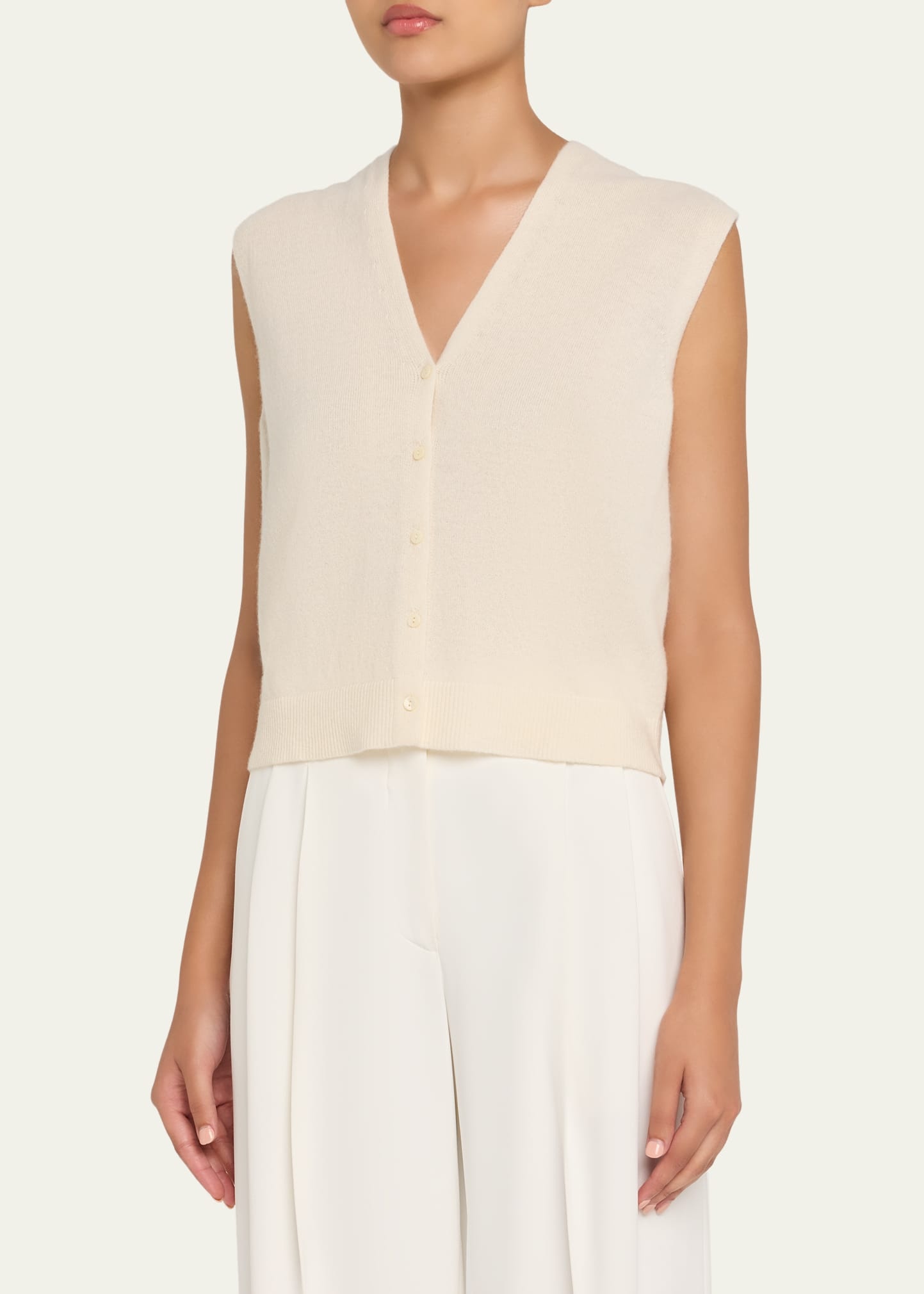 Rozzi Cashmere Vest - 4