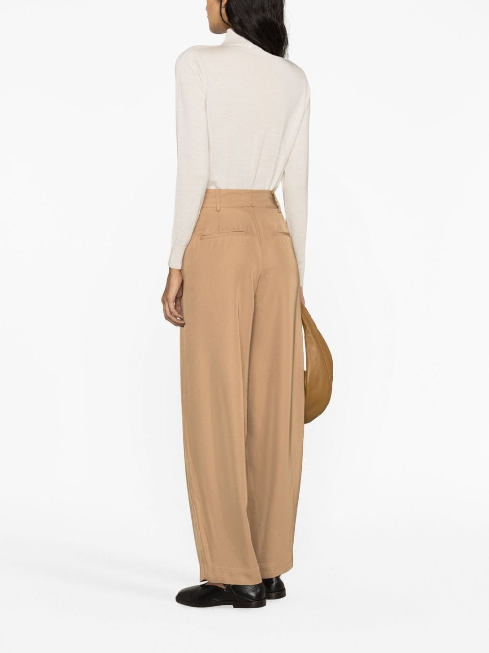 Piscali mid-rise tailored trousers - 3