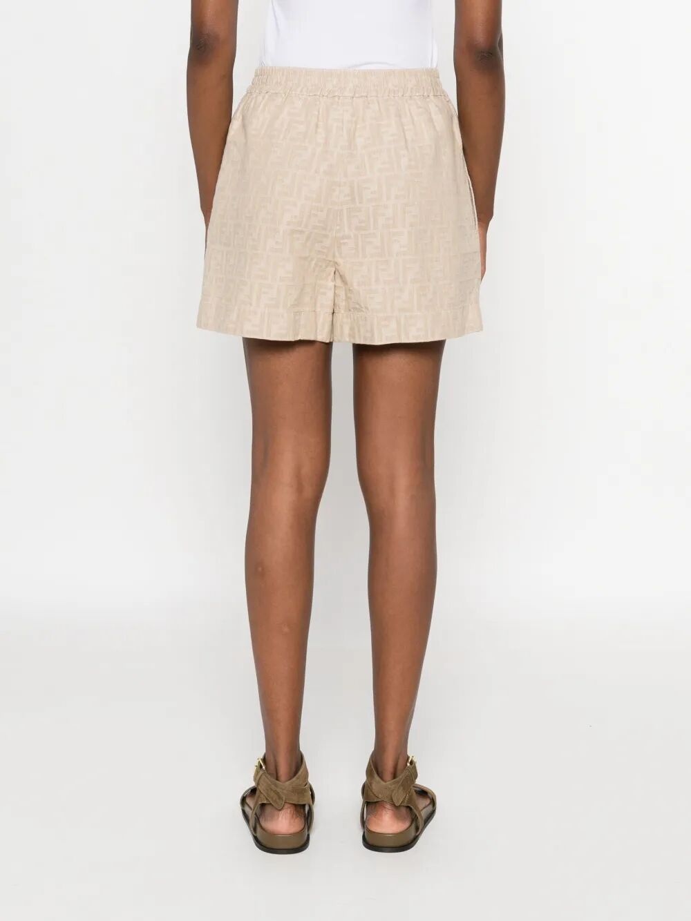 Ff Chambray Shorts - 3