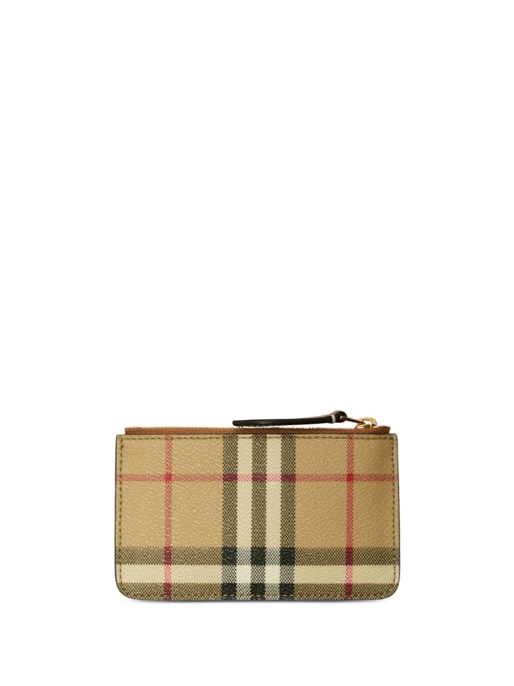 Vintage-Check print coin purse - 2