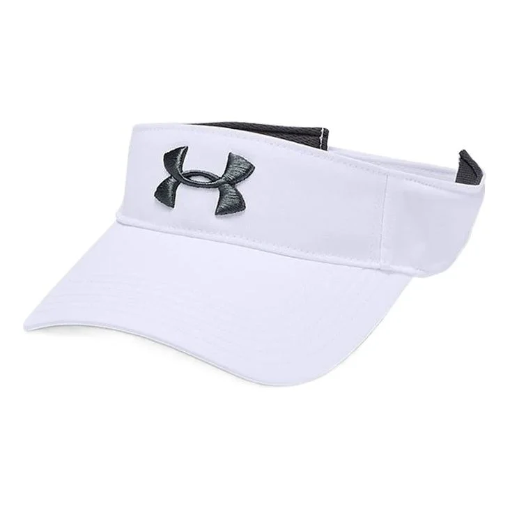 Under Armour Core Golf Visor 'White Black' 1328676 - 1
