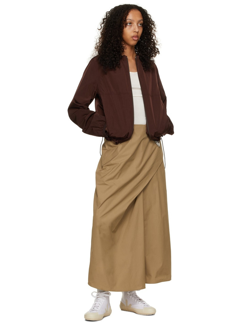 VEJA White & Beige Nova High-Top Sneakers outlook