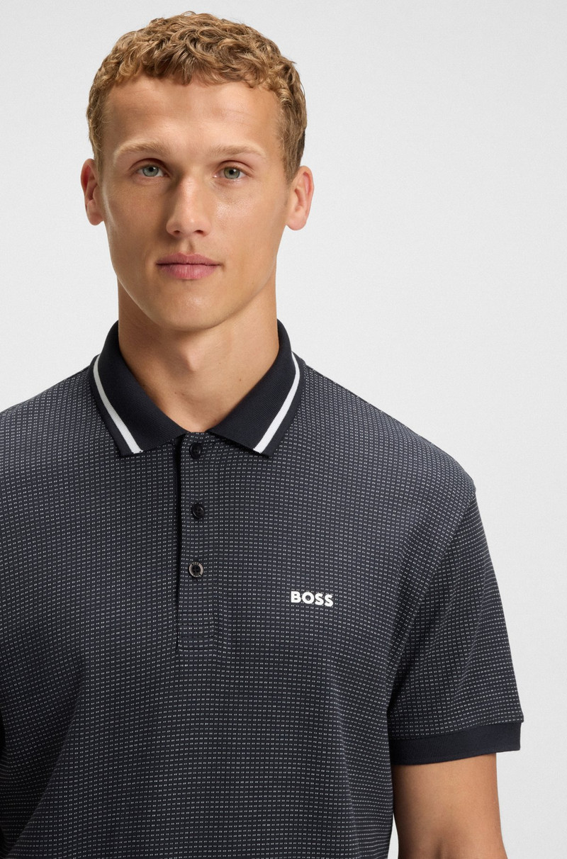PADDY POLO SHIRT IN COTTON JACQUARD 3