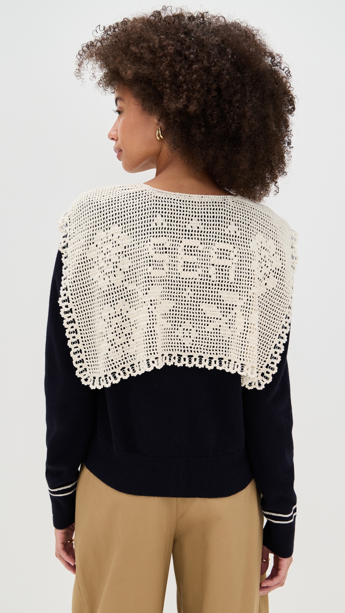 Marie Knit Embroidery Cardigan - 3