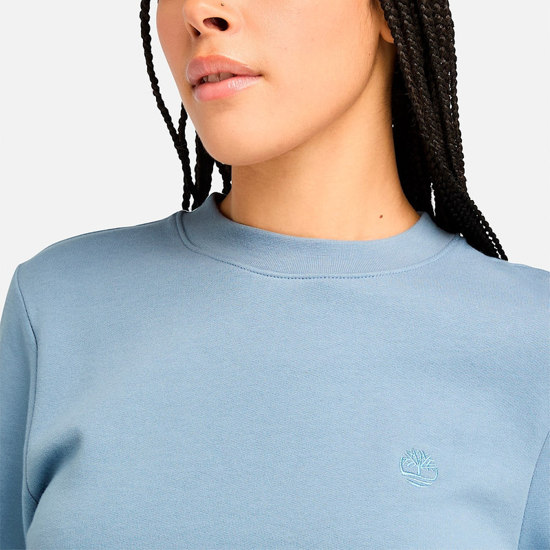 Women's Brushed Back Crew Sweatshirt 4