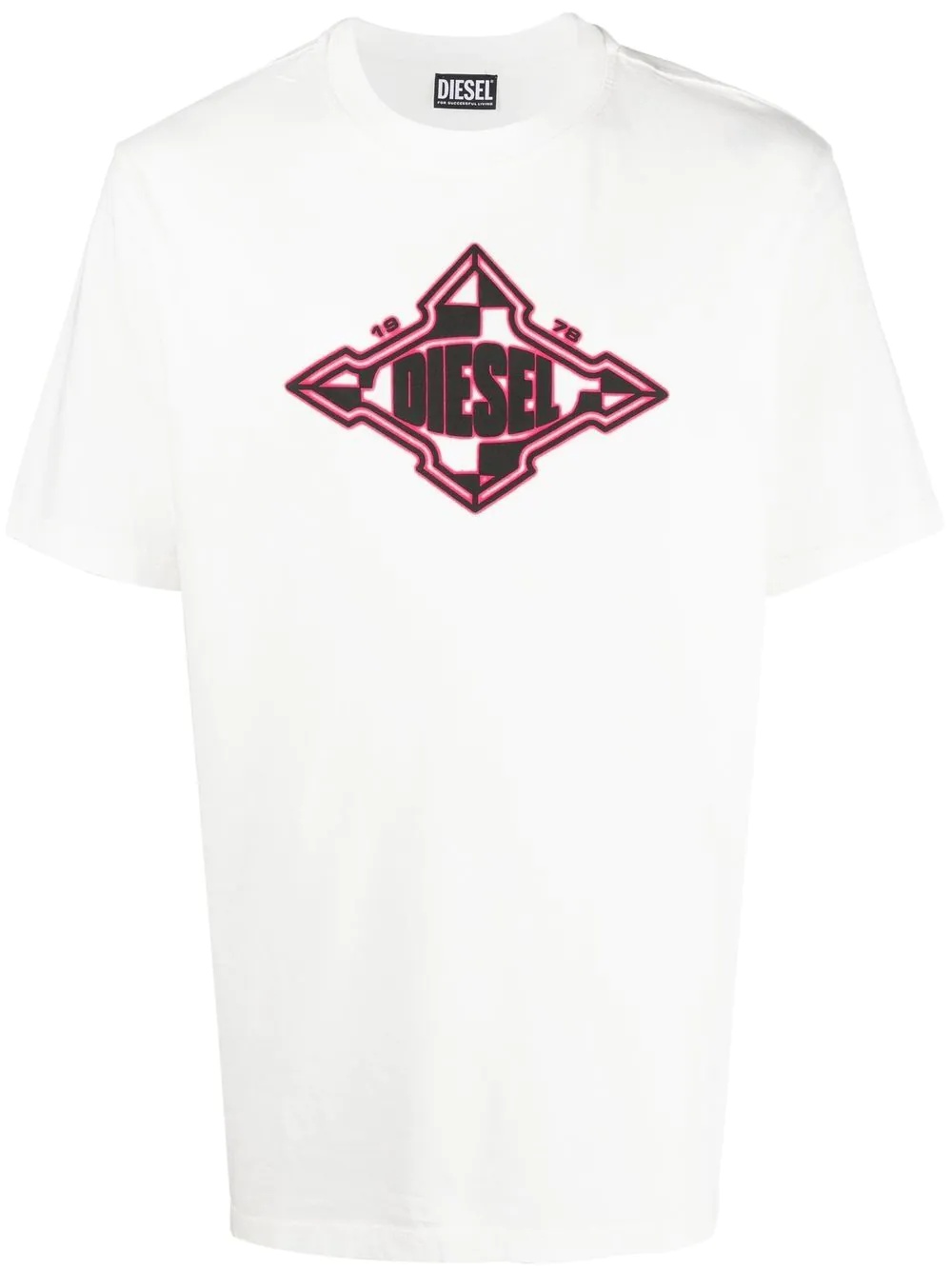 logo-print T-shirt - 1