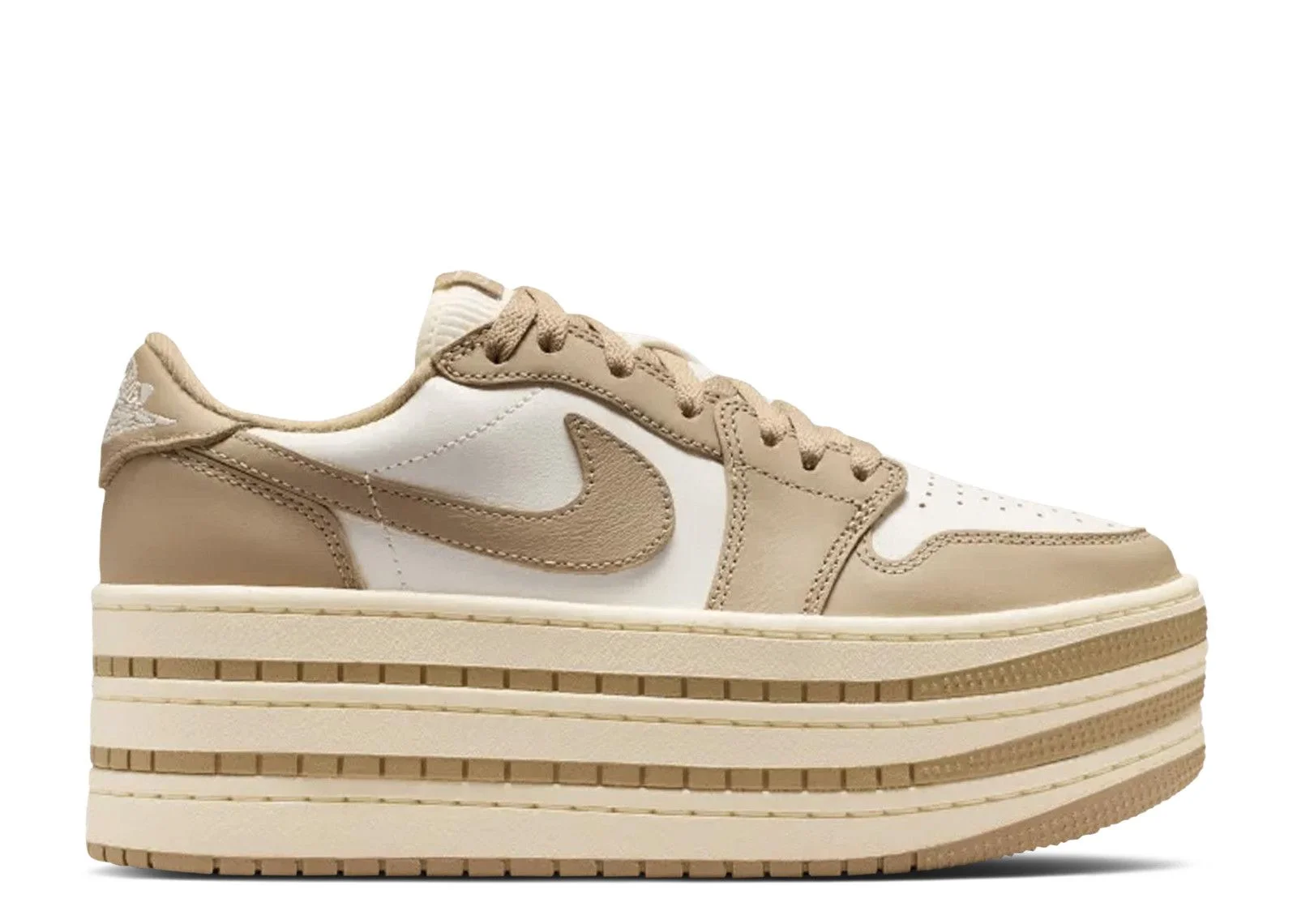 WMNS JORDAN 1 'TRIPLE STACK - KHAKI' - 1