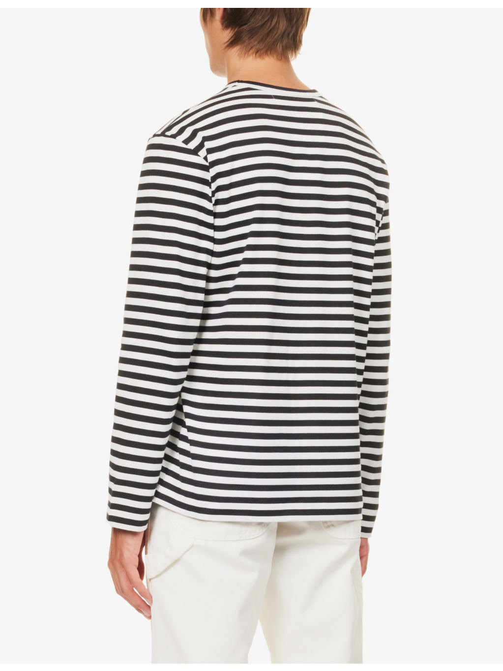 Striped cotton jumper - 5