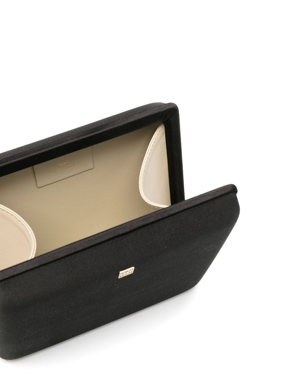 satin box clutch - 4