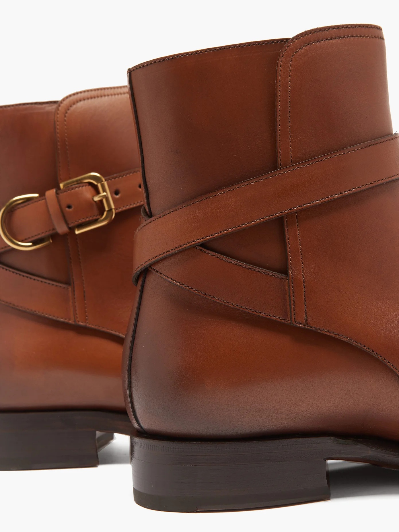 Macon II buckled leather boots - 6