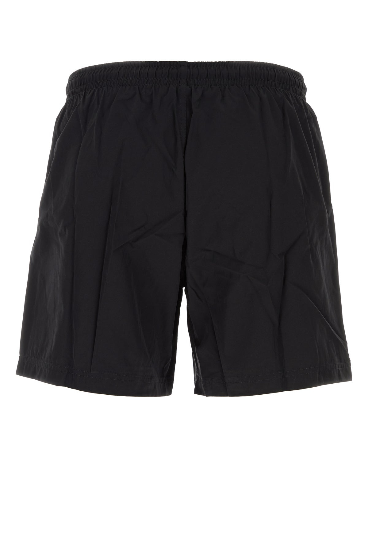 Black nylon swimming shorts - 2