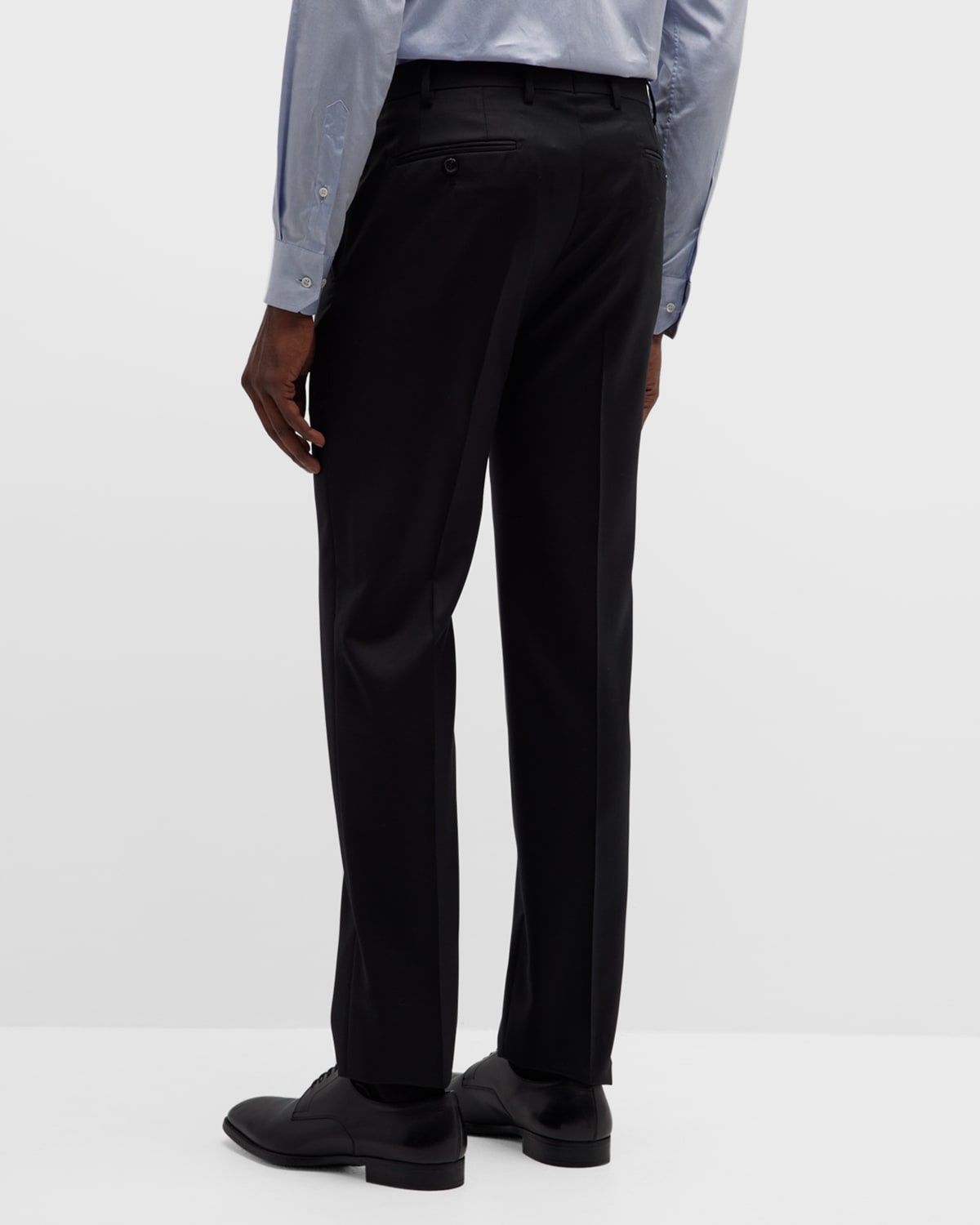 Men's Basic Solid Dress Trousers - 4