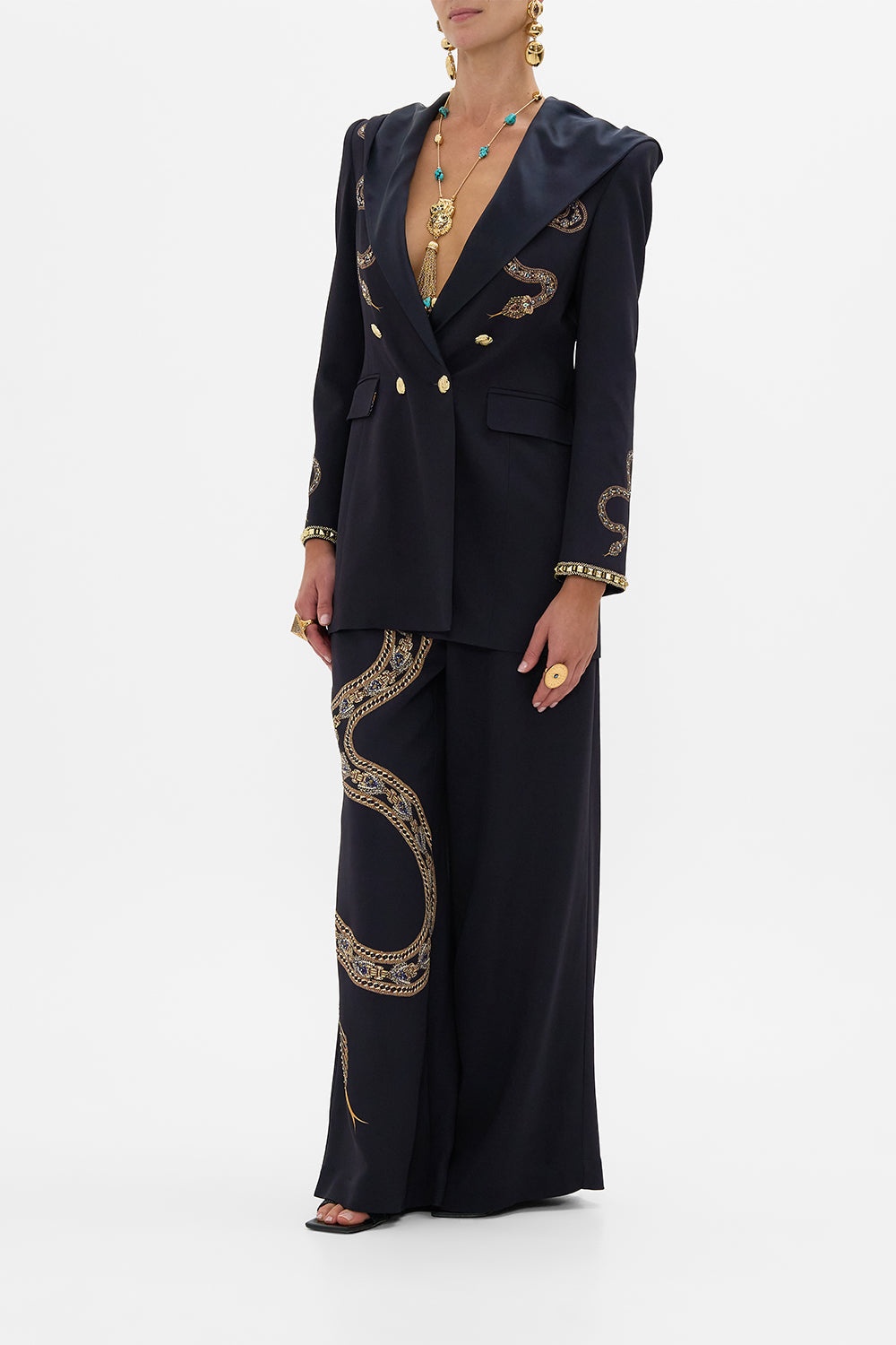 TAILORED JACKET WITH HOOD - 4