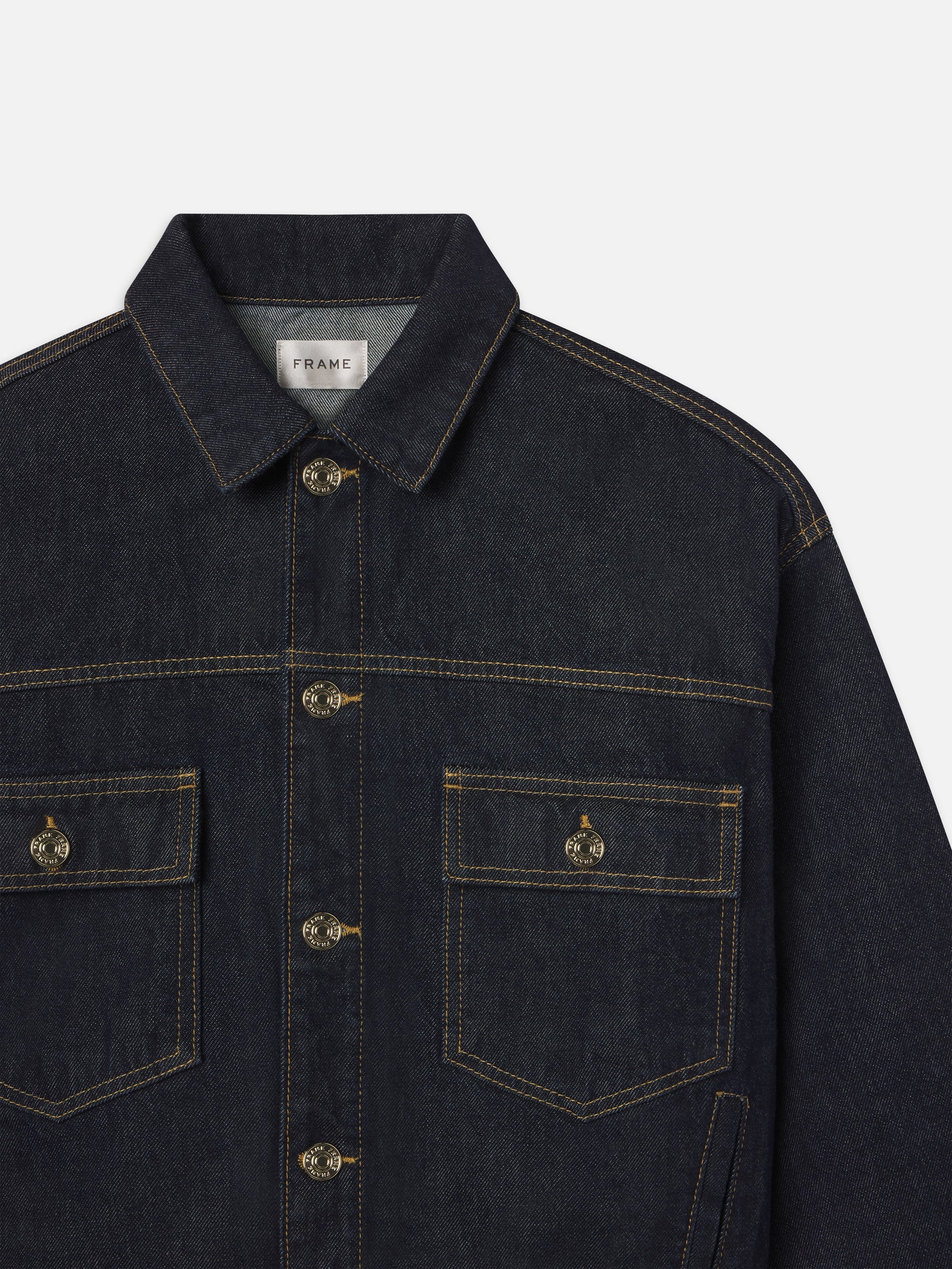 The Boxy Jacket in Rinse - 3