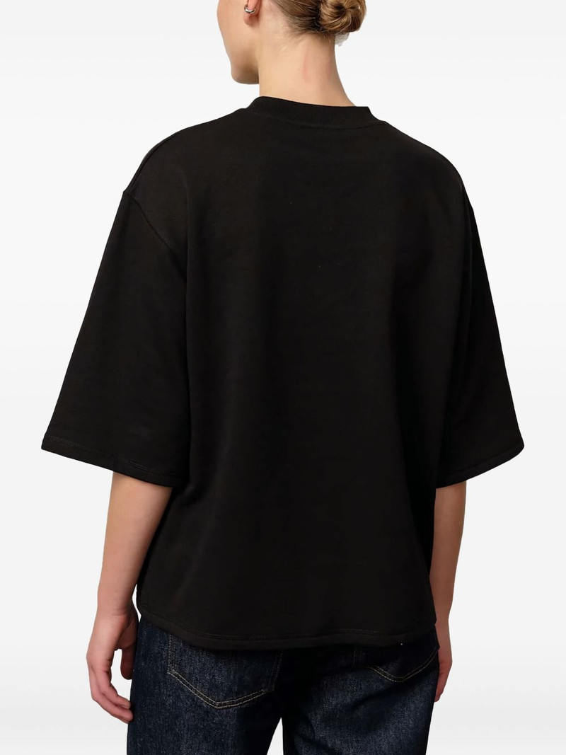 Linette embroidered-logo t-shirt 3