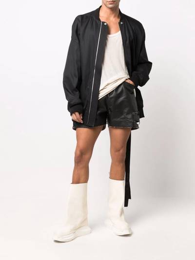 Rick Owens DRKSHDW zip-up Jumbo Flight bomber jacket outlook