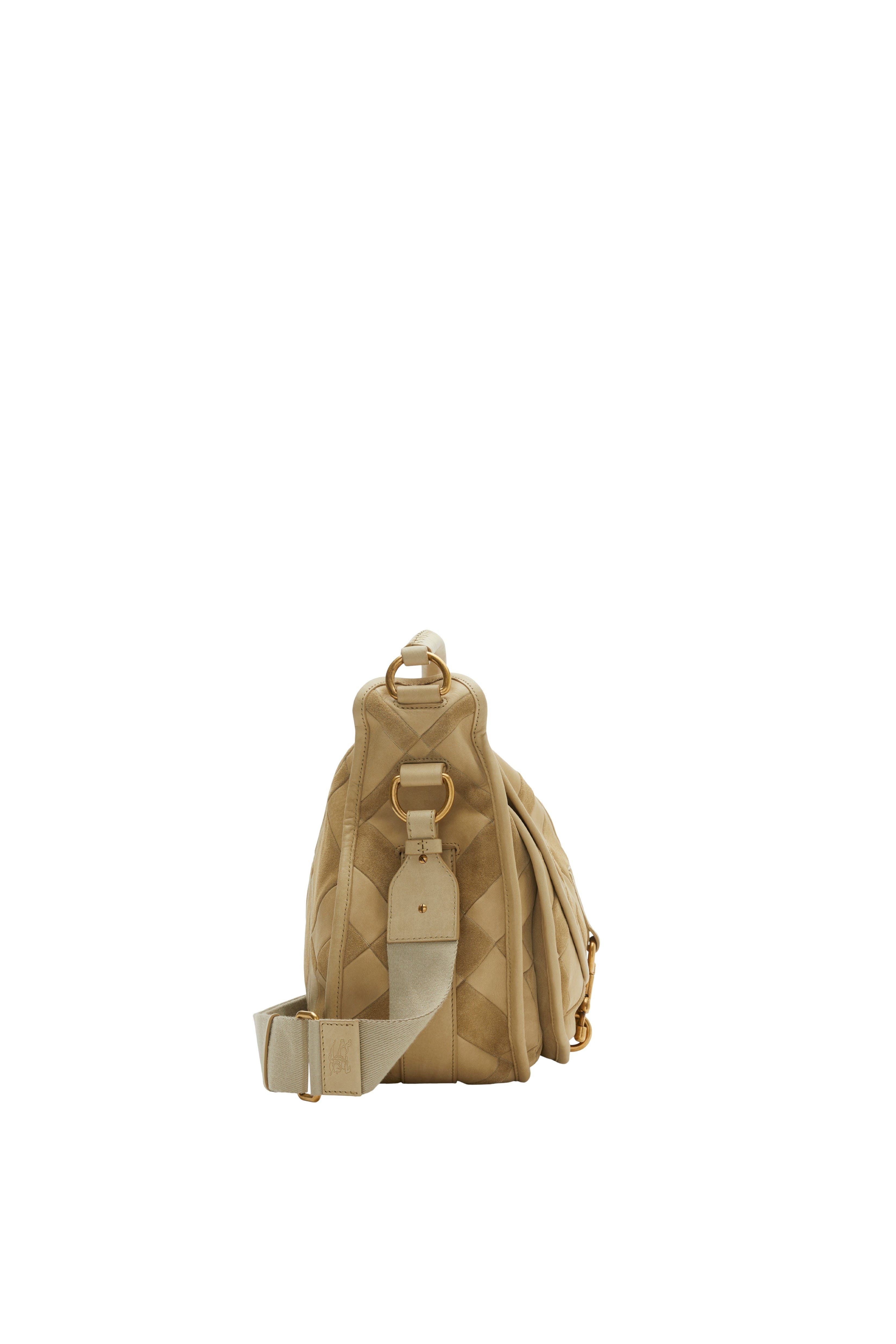 burberry Medium B Clip Messenger Bag in Sandstorm at Nordstrom - 4