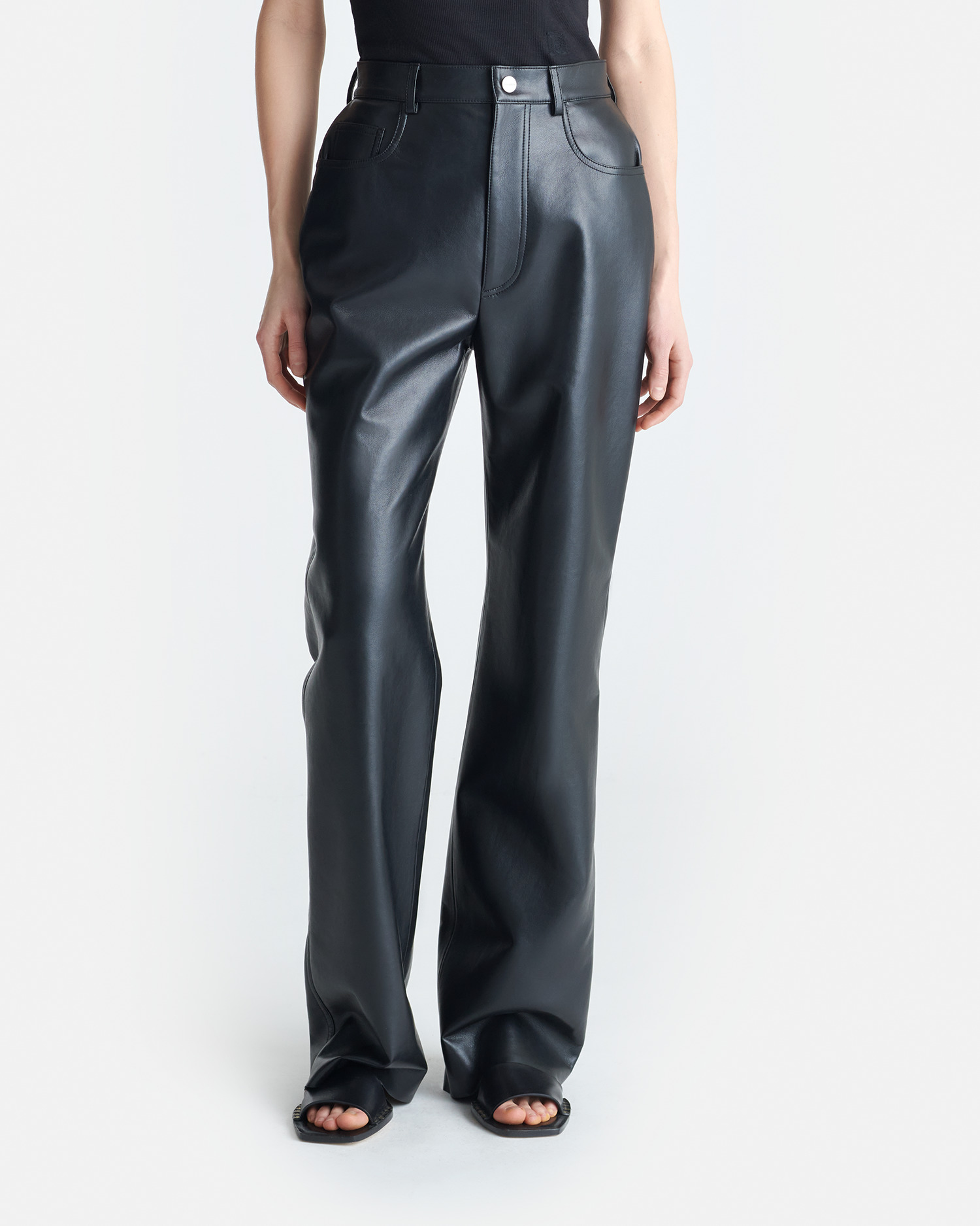 Straight Leg Trousers - 3