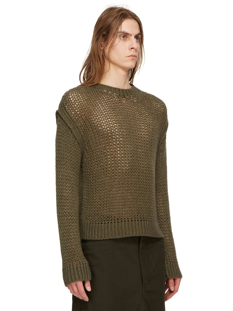 Las Palmas Open-Knit Cashmere and Silk-Blend Sweater 3