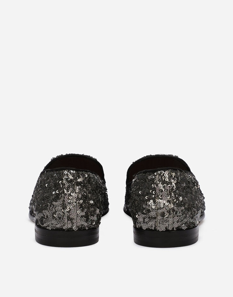 Dolce & Gabbana Sequined slippers outlook