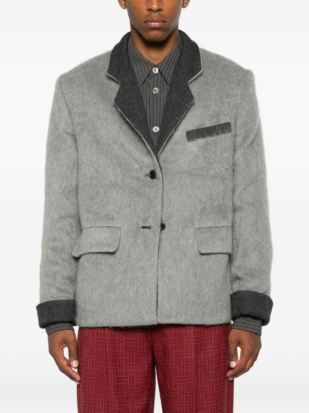patch-pocket jacket - 6