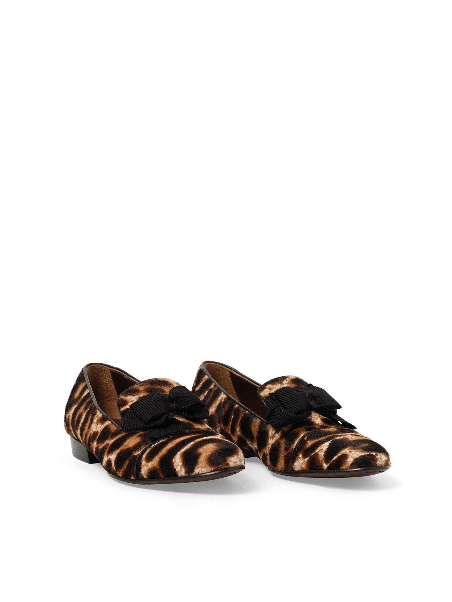 Loafer W/ Bow in Fawn - 2