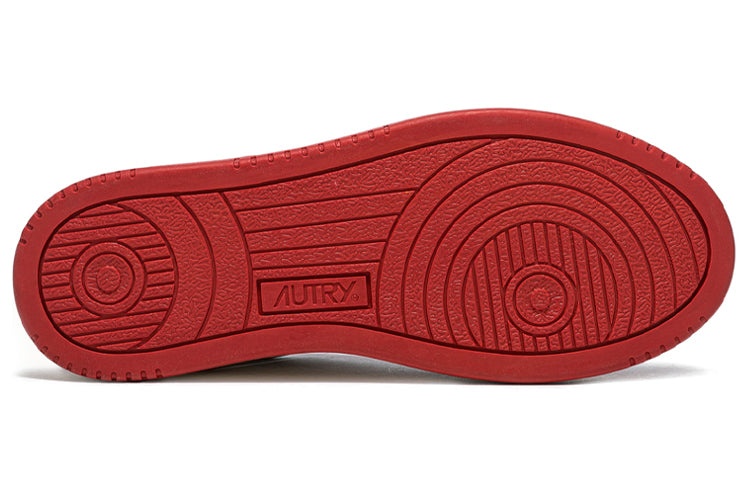 (WMNS) Autry Medalist Low Leather 'Red White' AULW-WB02 - 4