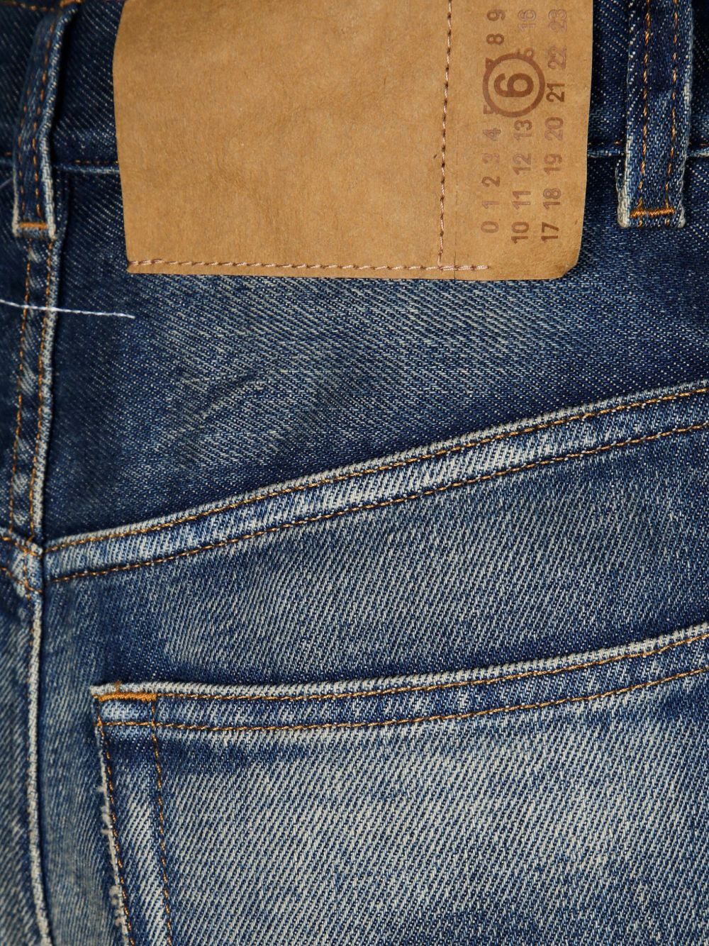 logo-patch panelled jeans - 3