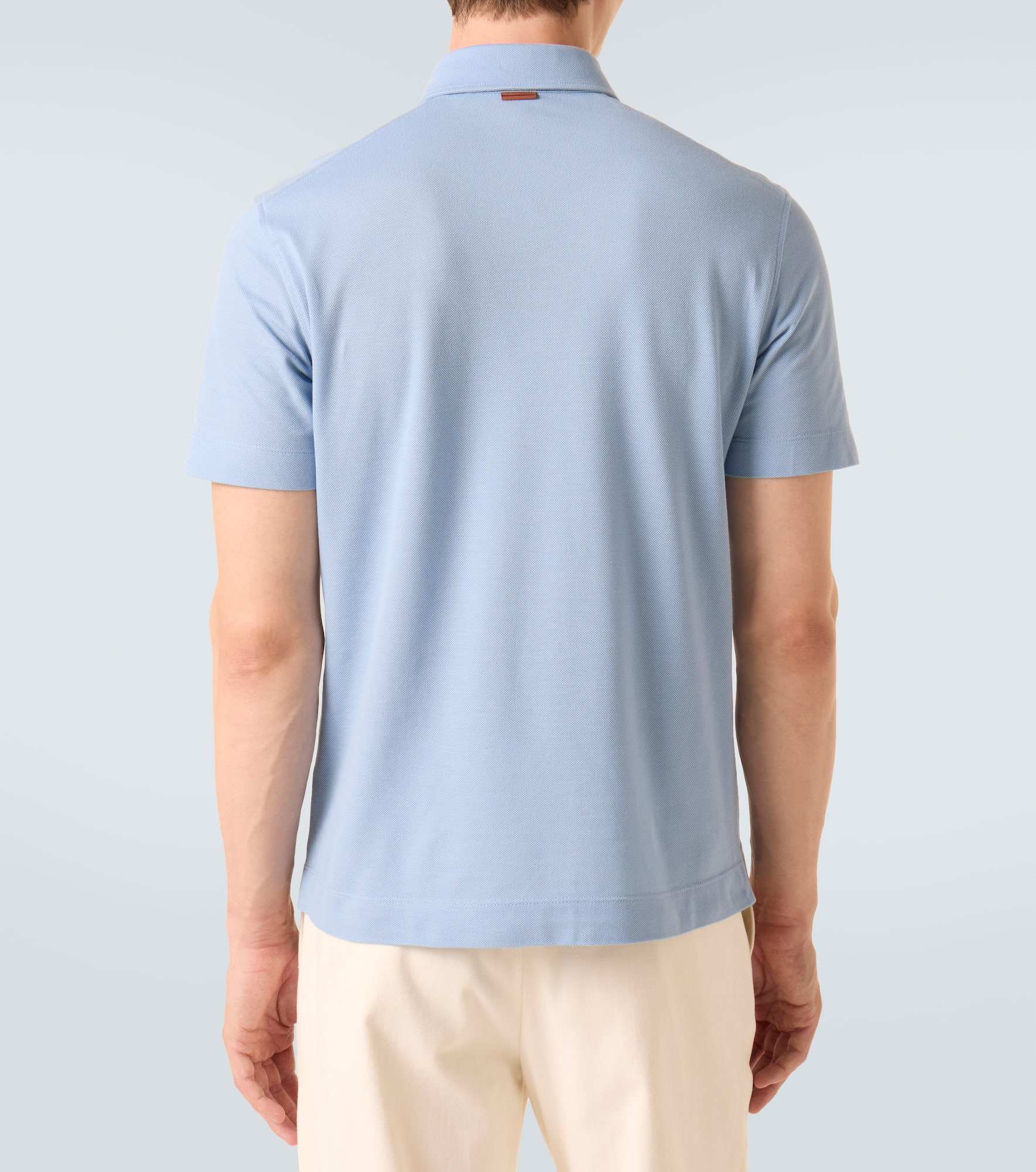 Cotton polo shirt - 4