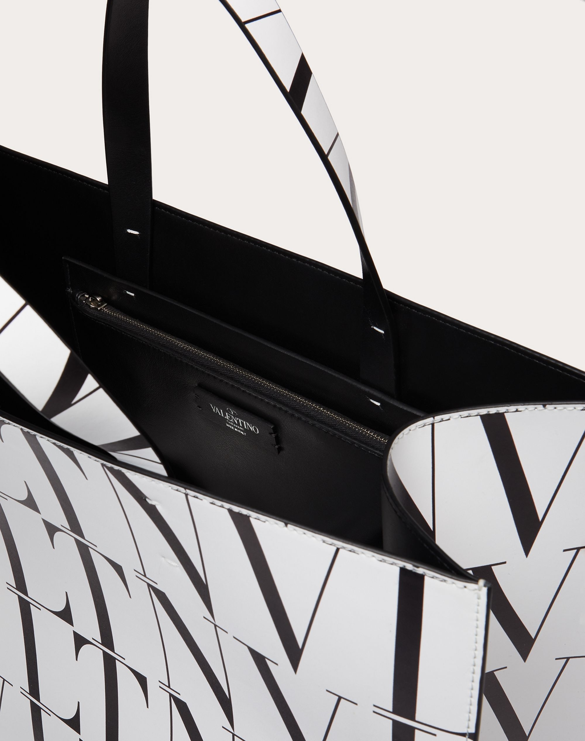 VLTN TIMES Leather Tote Bag - 4