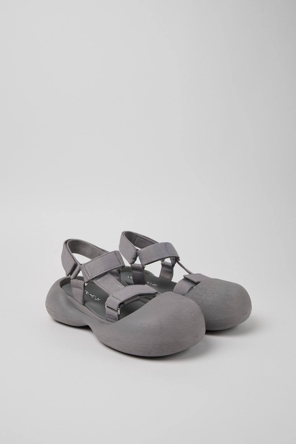 Gray Recycled PET Sandals - 2