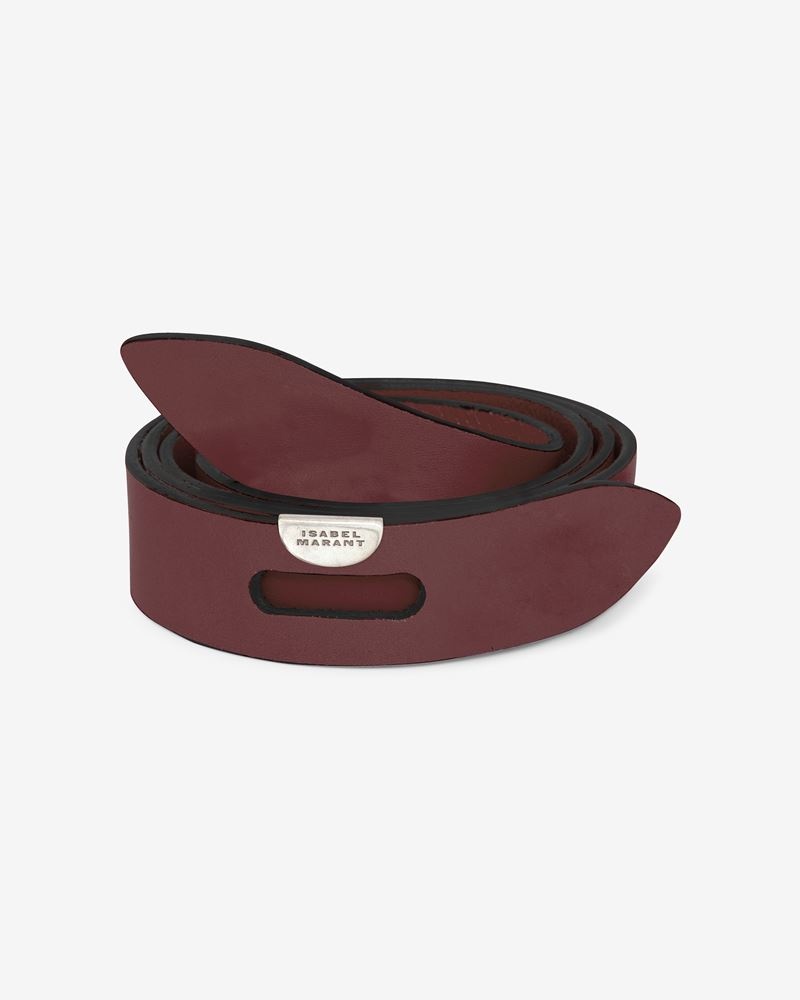 LECCE KNOTTED LEATHER BELT - 3