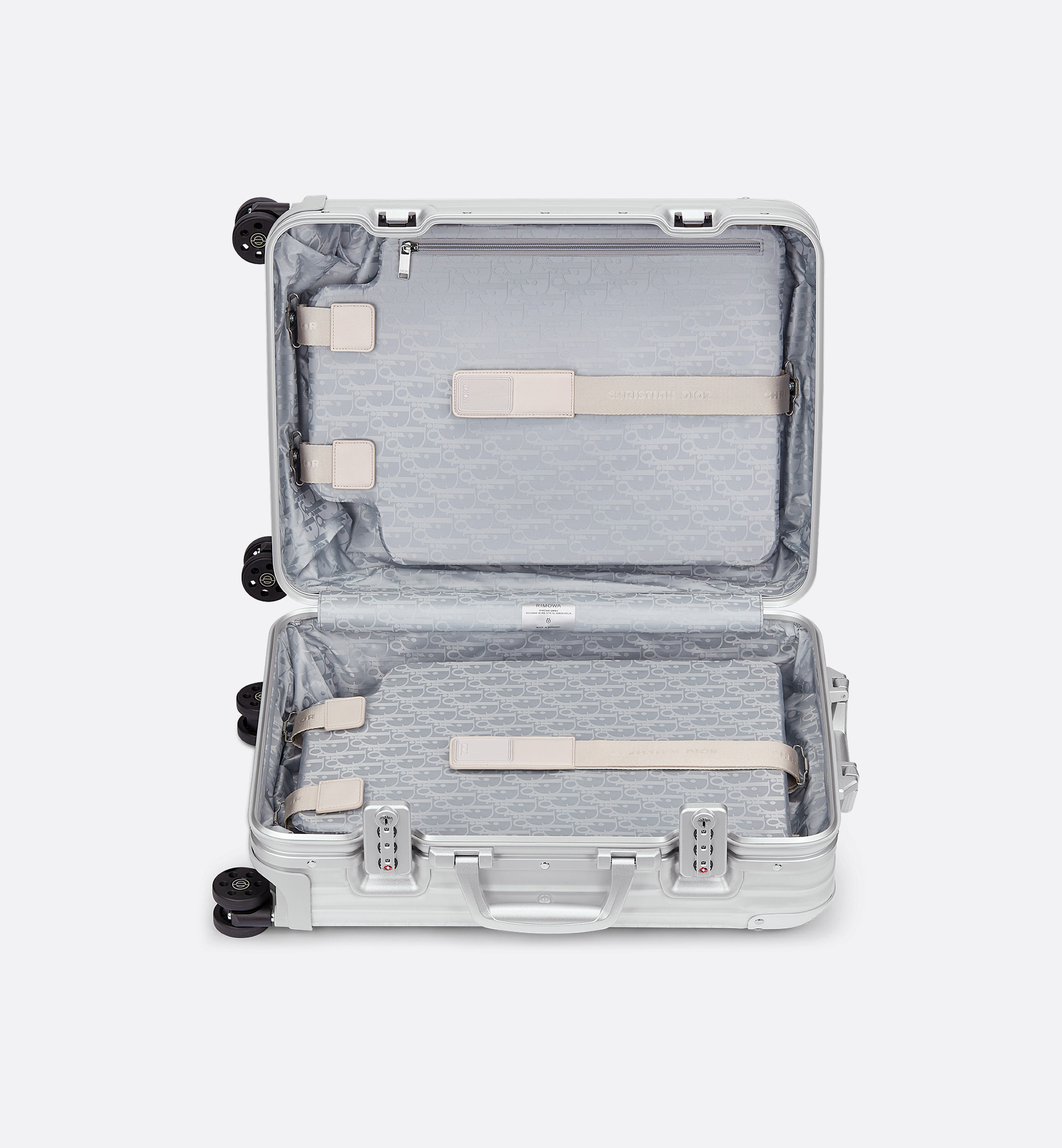 DIOR AND RIMOWA Carry-On Luggage - 3