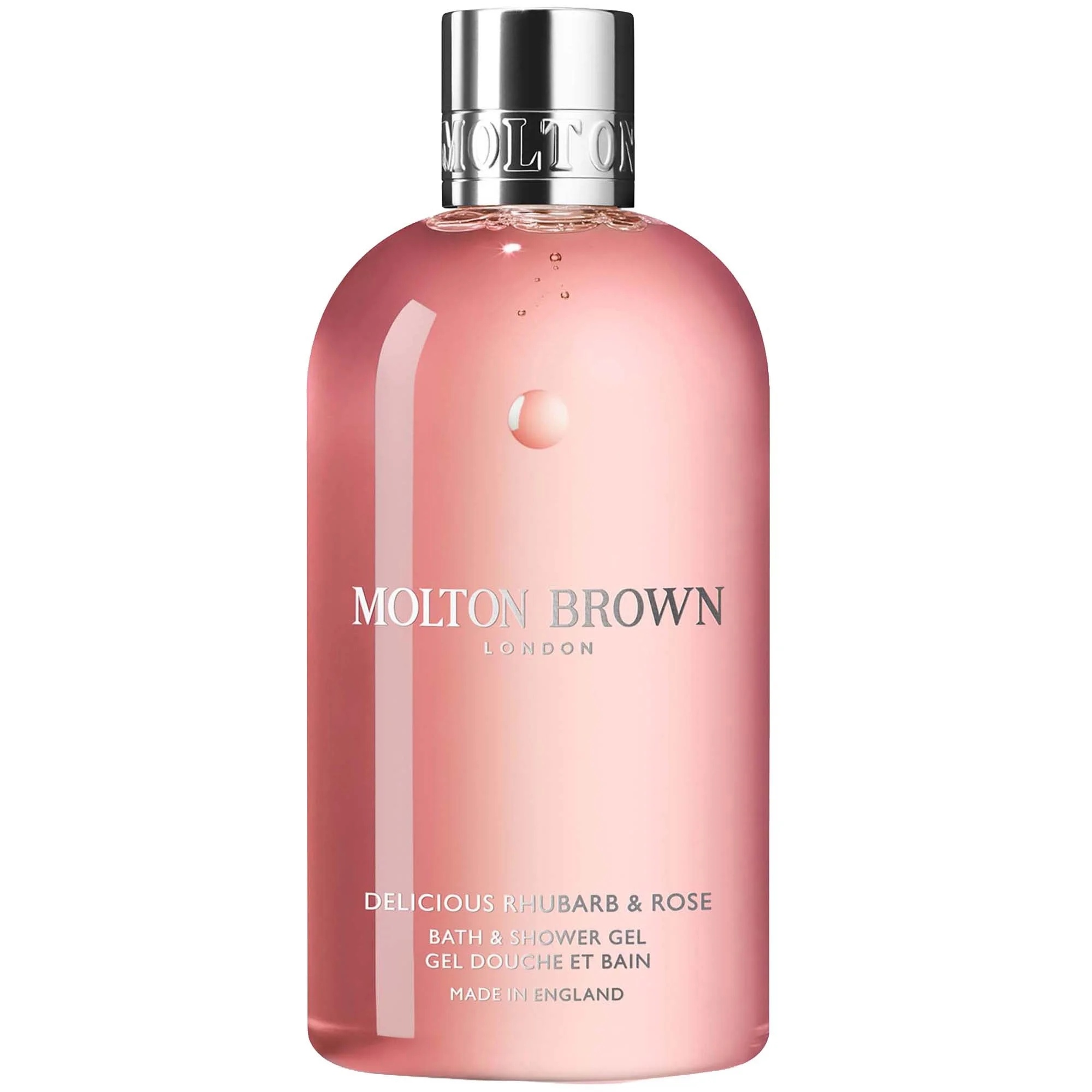 Molton Brown Delicious Rhubarb & Rose Bath & Shower Gel 300ml - 1