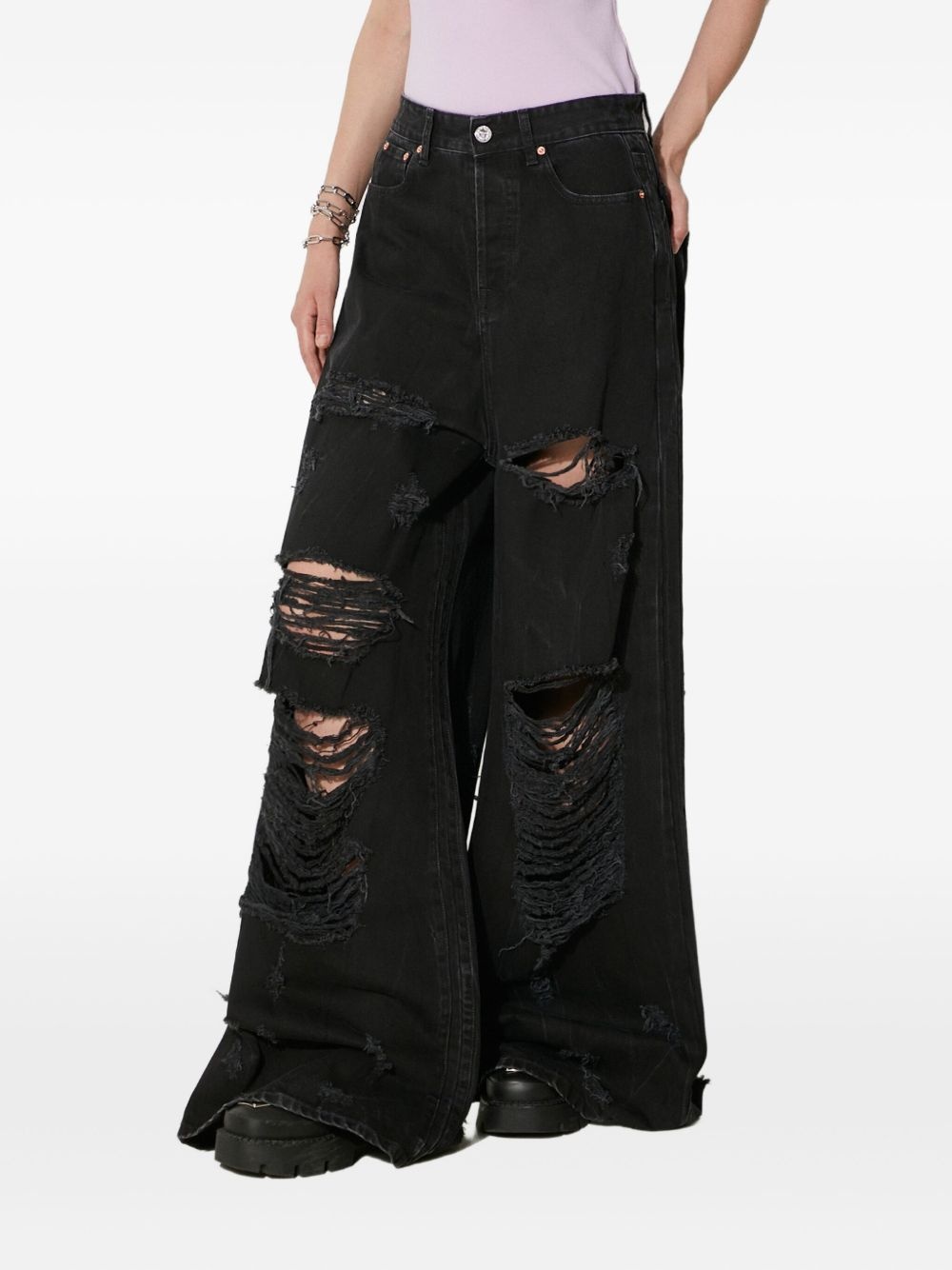 Big Shape distressed jeans - 2