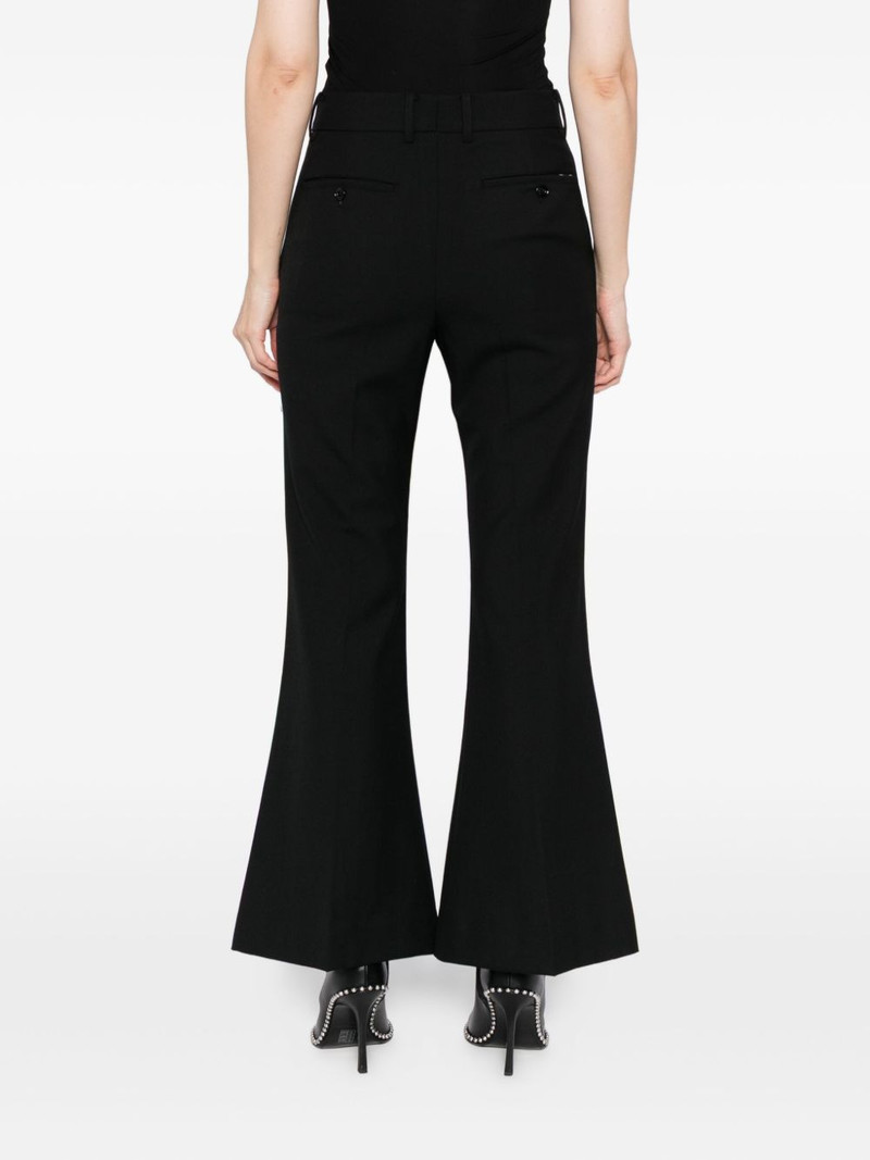 flared basic trousers 4