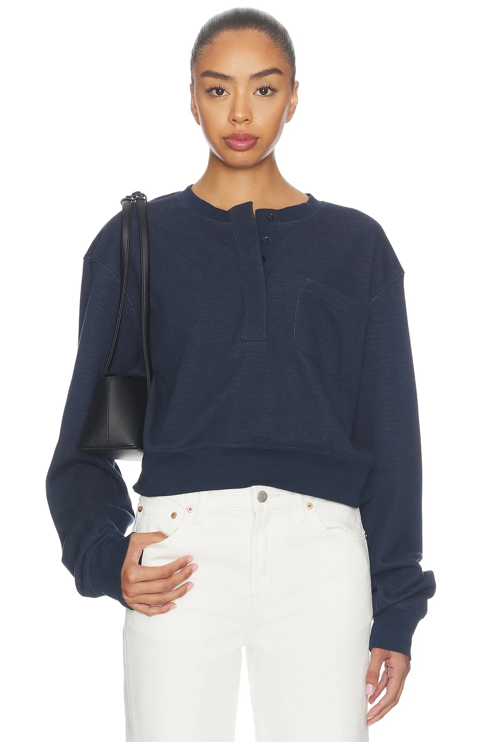 The Striped Cuff Sweatshirt - 1