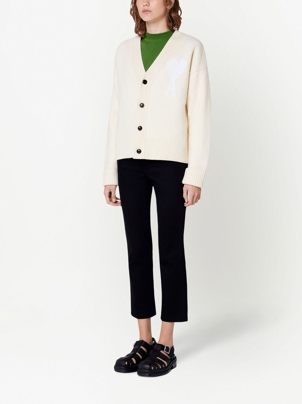 Ami De Coeur button-up cardigan - 2