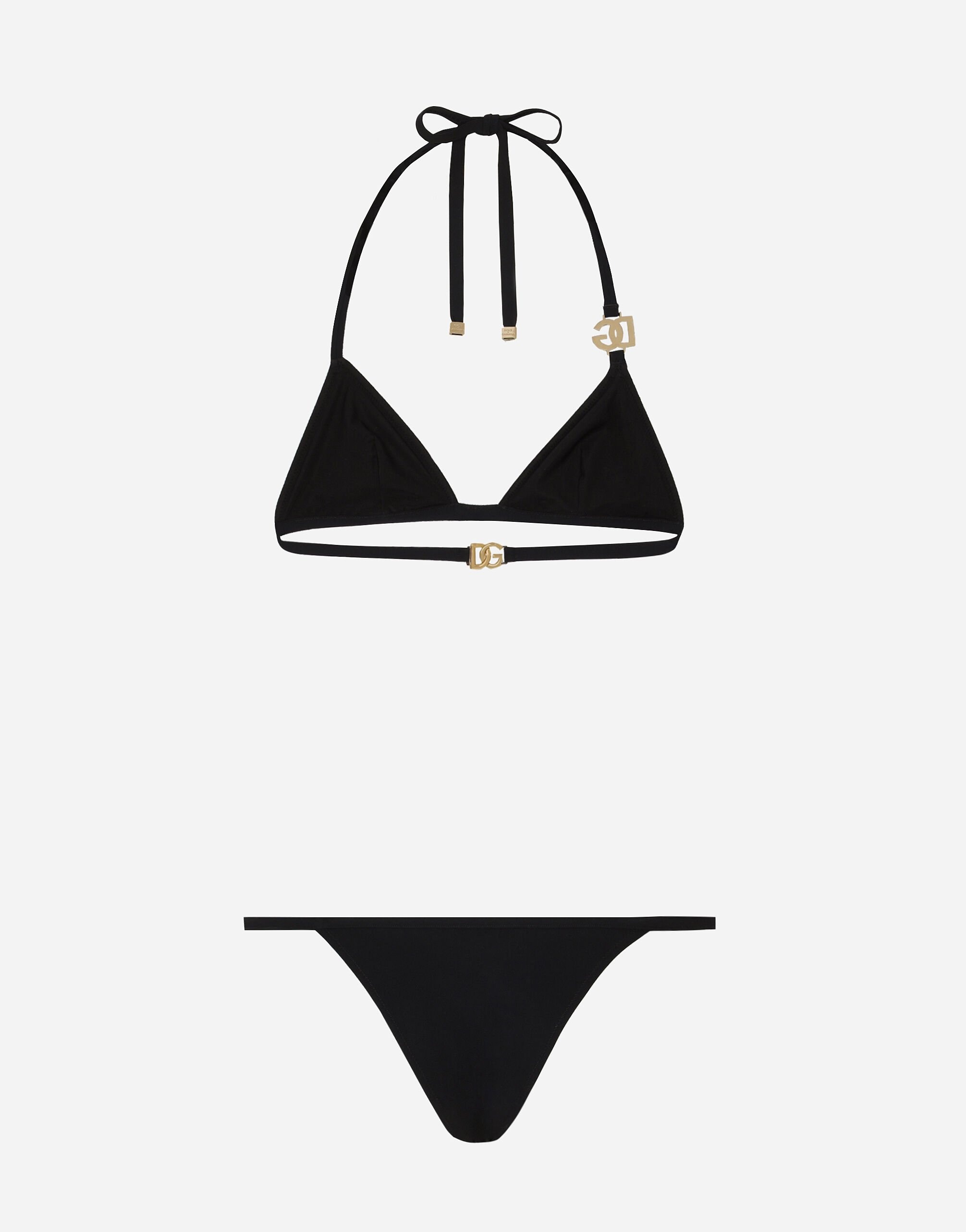 Triangle bikini with DG logo - 2
