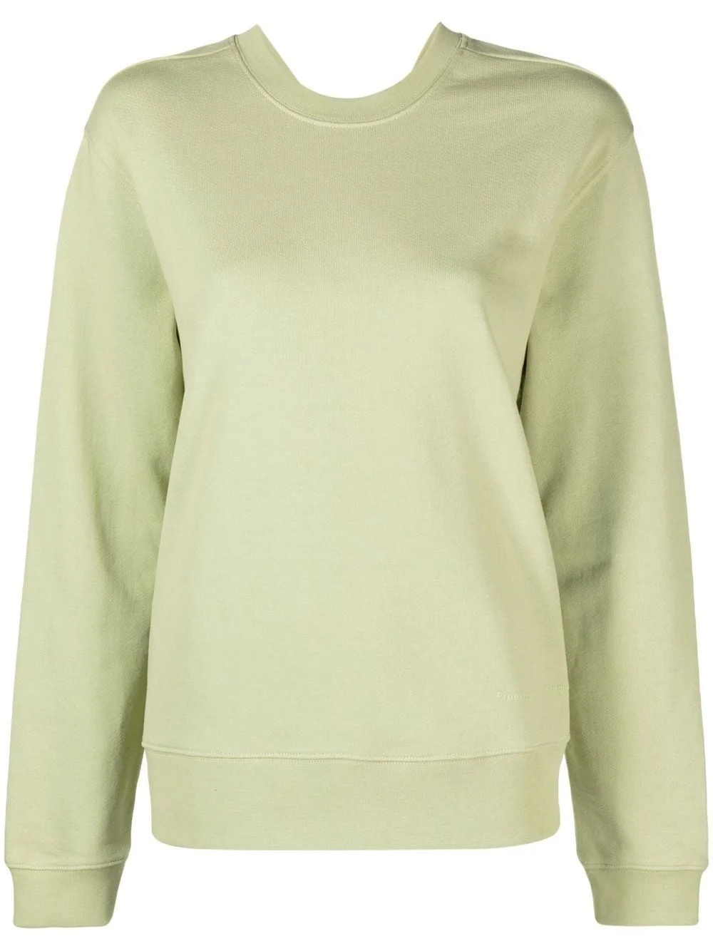twist-detail sweatshirt - 1