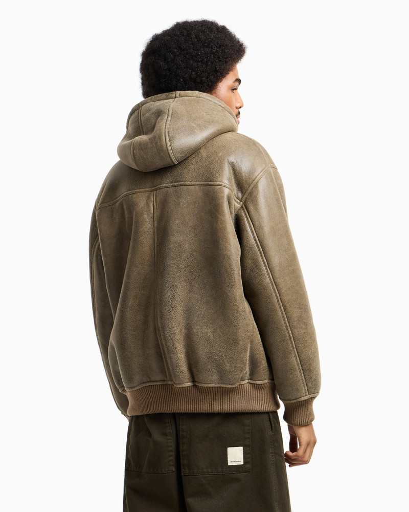 NEW YORK CAPSULE COLLECTION LAMB SHEARLING OVERSIZED-FIT BLOUSON 3