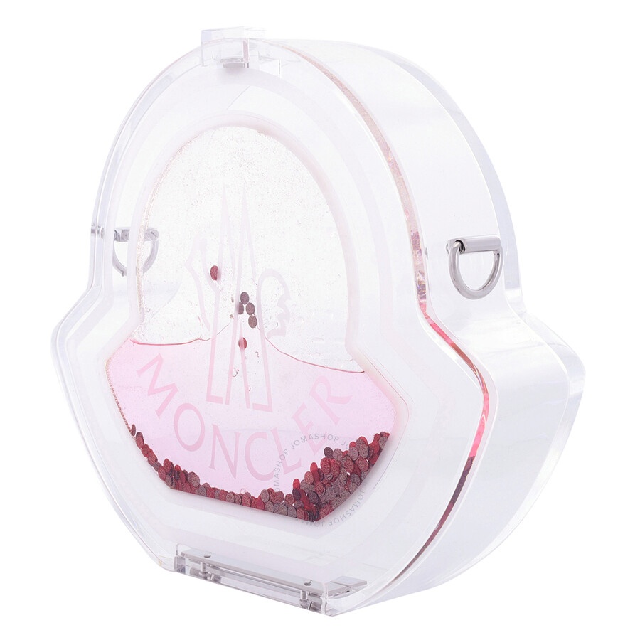 Moncler Ladies COQ Transparent Logo Crossbody Bag - 3