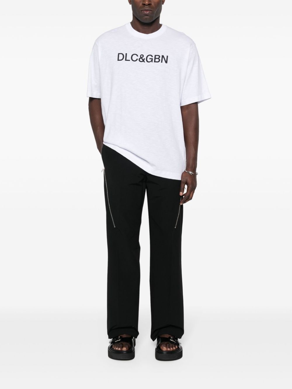 logo-print cotton T-shirt - 2