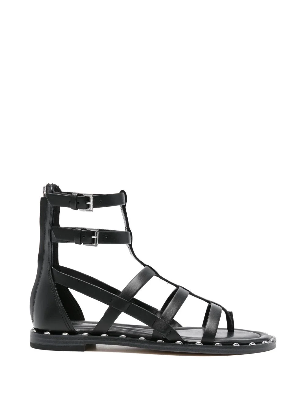 Noa buckle-detail studded sandals - 1