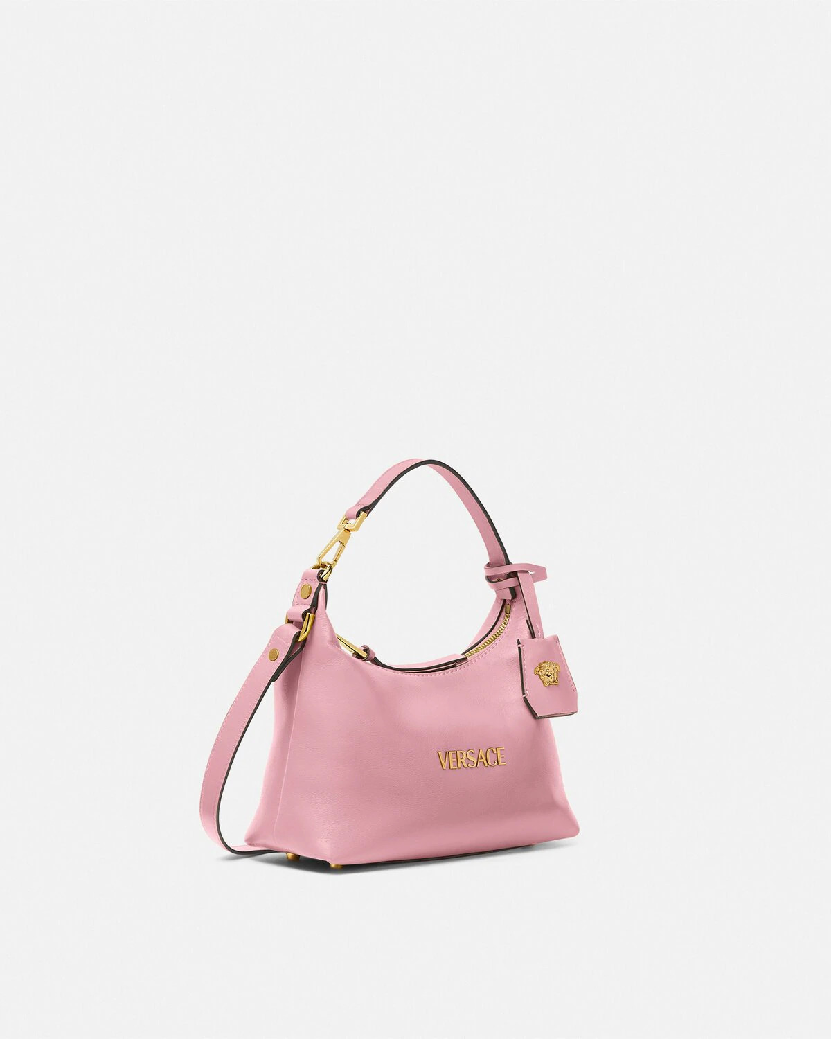 Versace Tag Hobo Handbag - 2