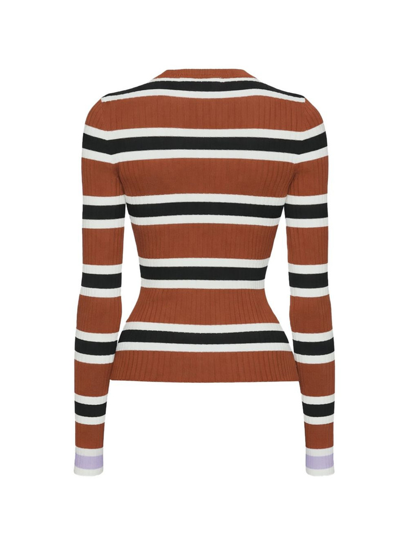 Solid & Striped striped round-neck top outlook
